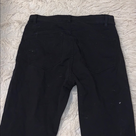 Non-distressed Black Jeans - Picture 3 of 4
